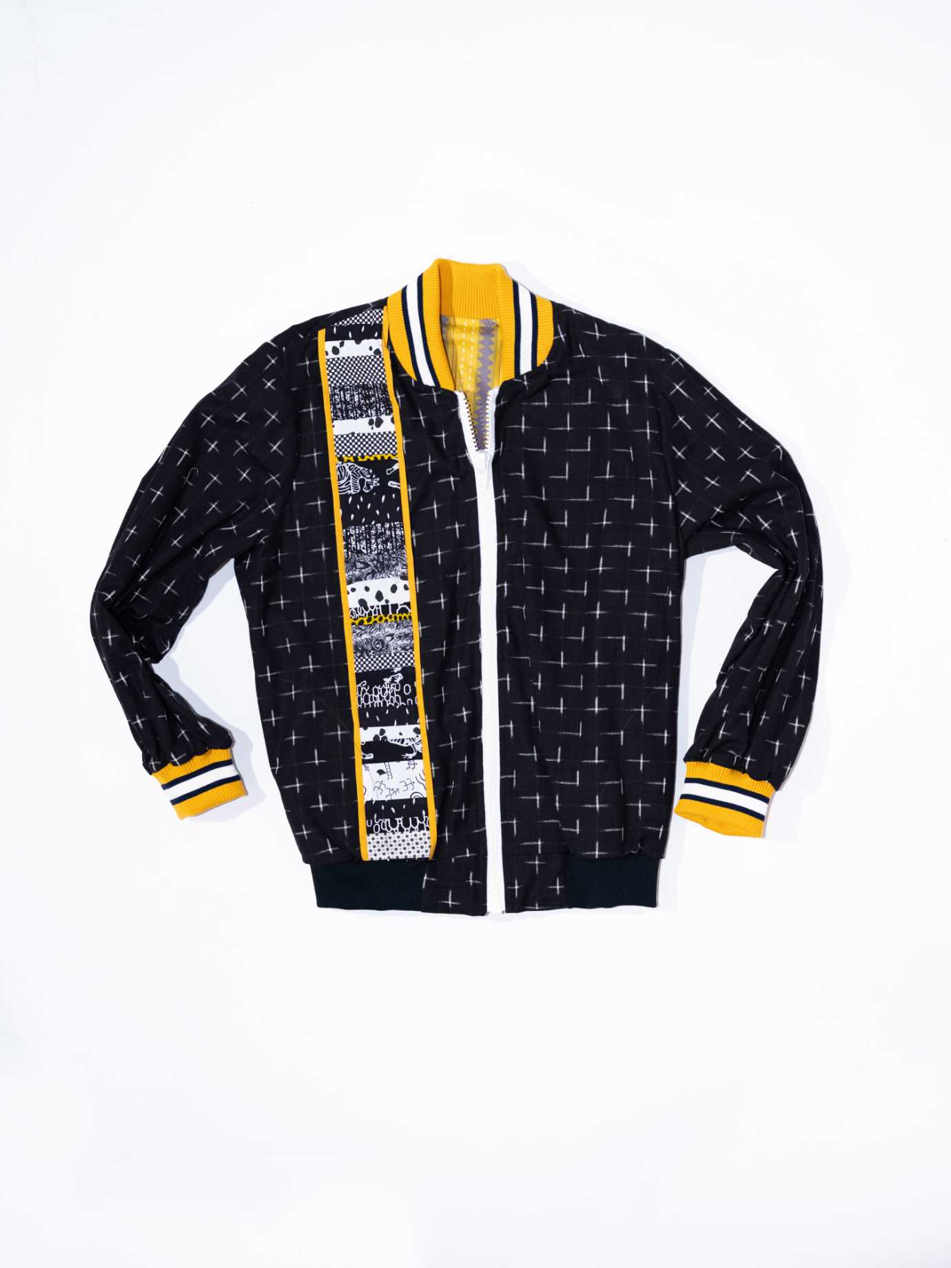 Black & Yellow Reversible Jacket