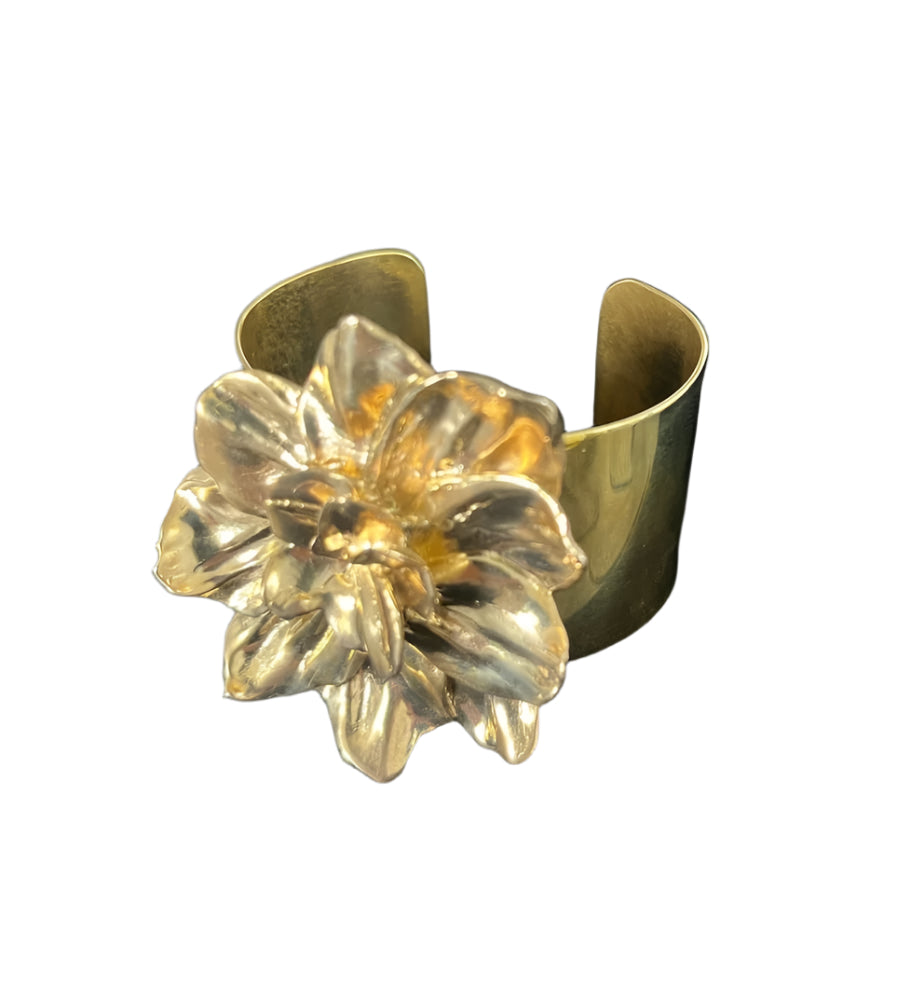 Botanical Single Flower Cuff