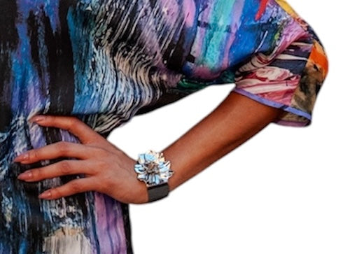 Botanical Single Flower Cuff
