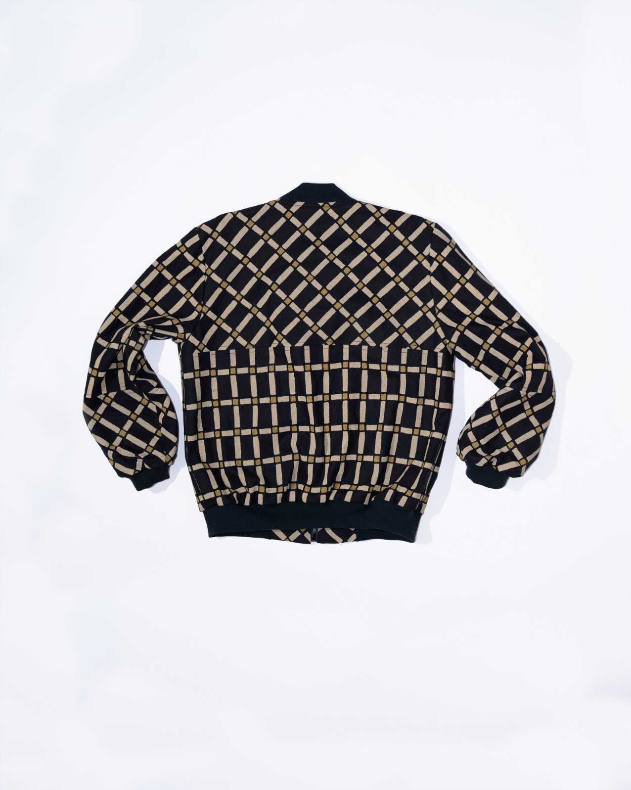 Black & Gold Patterned Jacket