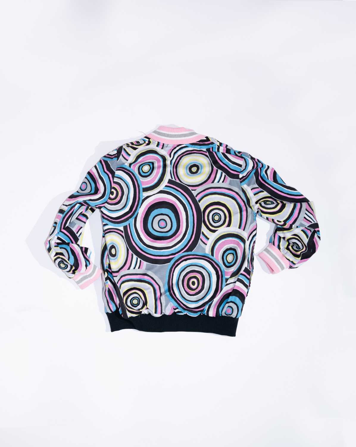 Colorful Sphere Bomber Jacket