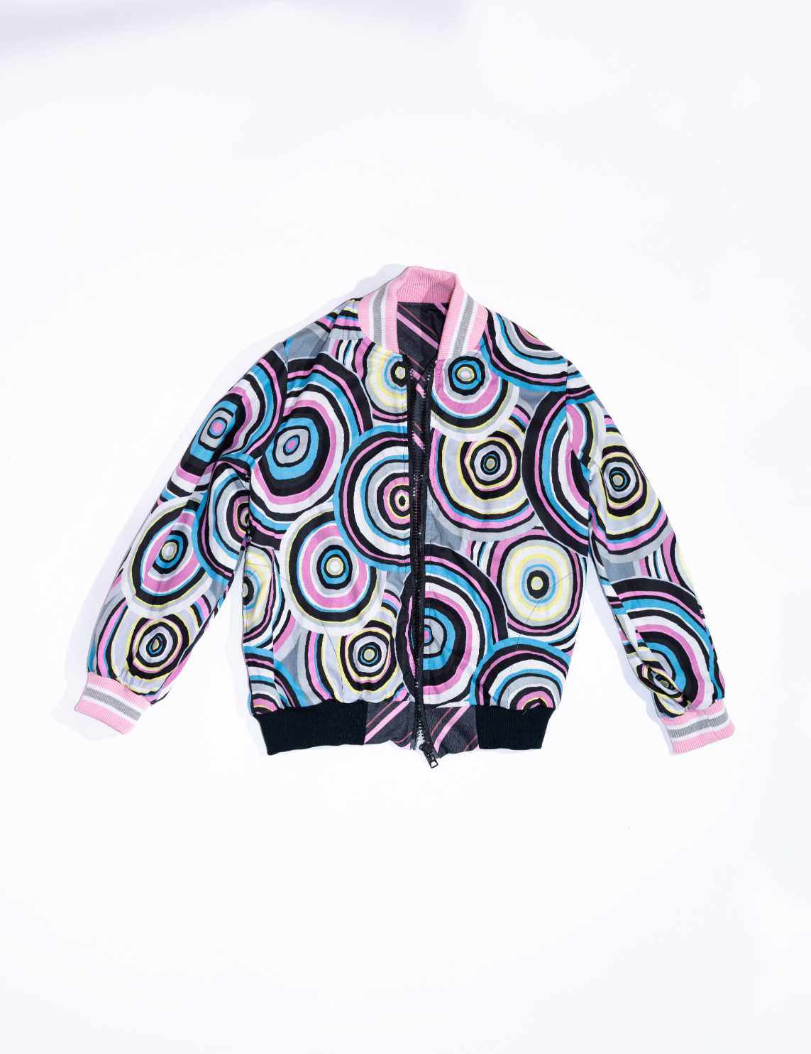 Colorful Sphere Bomber Jacket