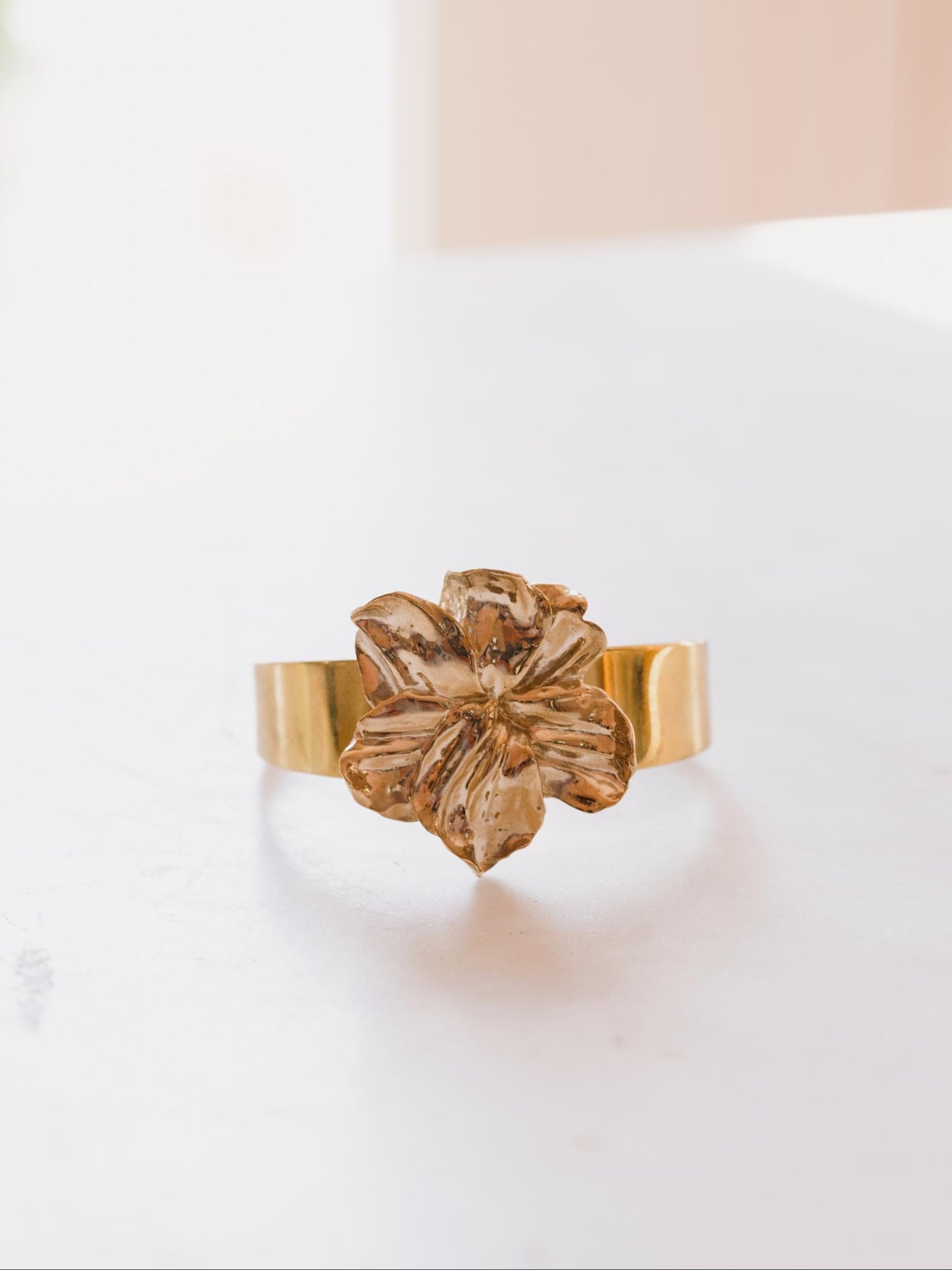 Petite Botanical Single Flower Cuff