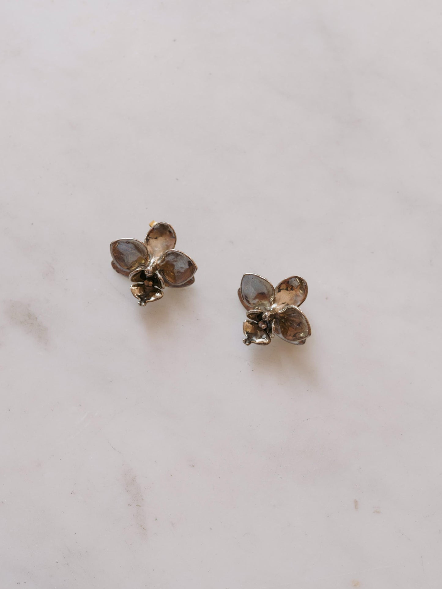 Orchid Stud Earrings