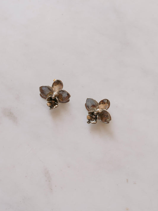 Orchid Stud Earrings