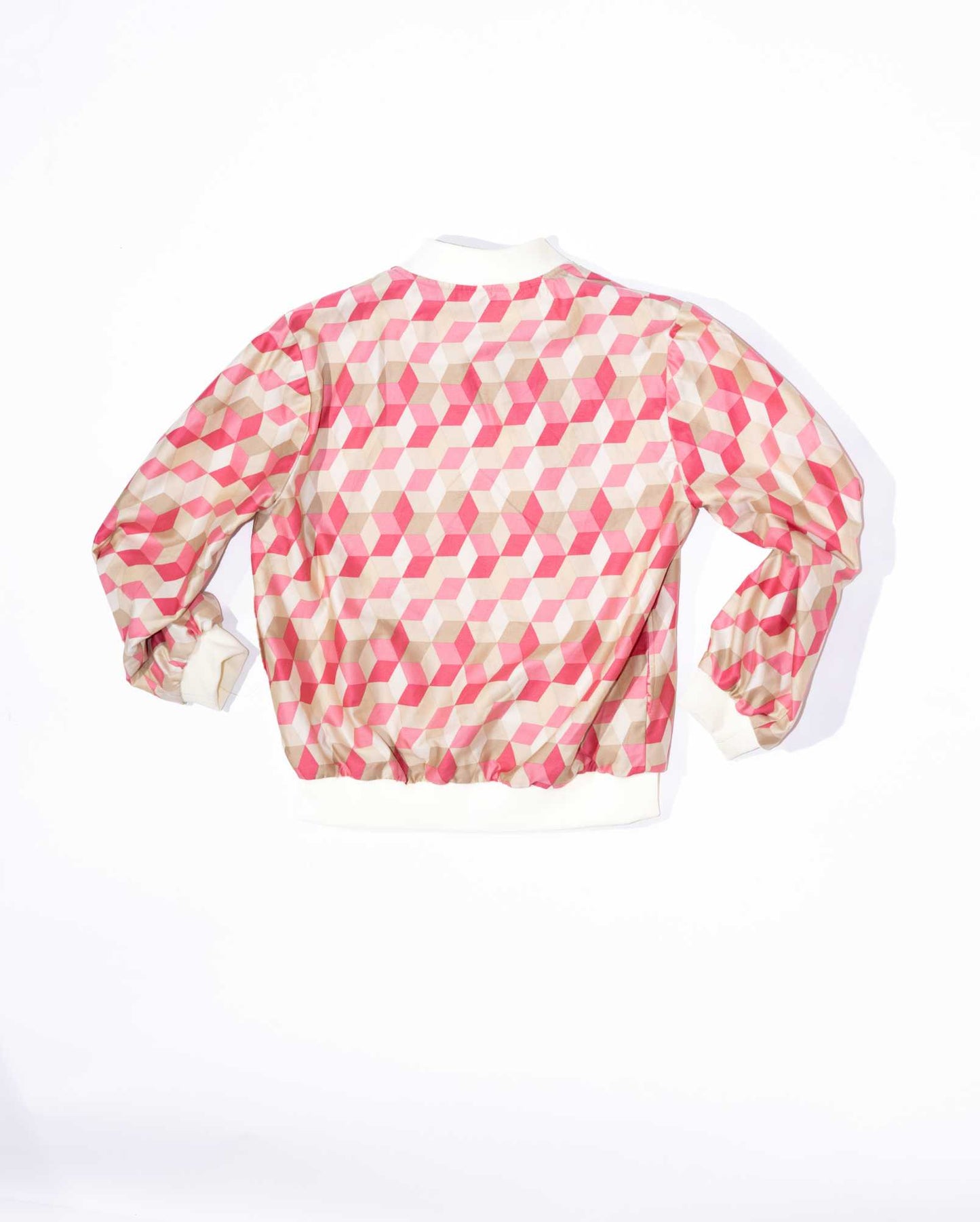 Pink Geometric Jacket
