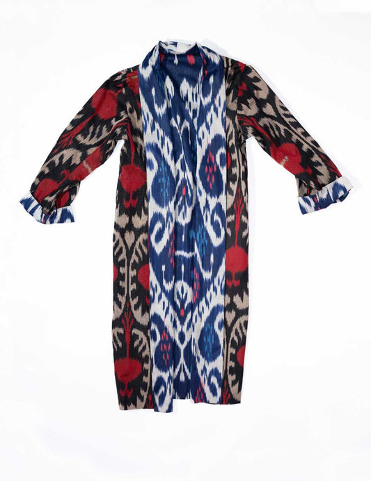Vibrant Ikat Jacket