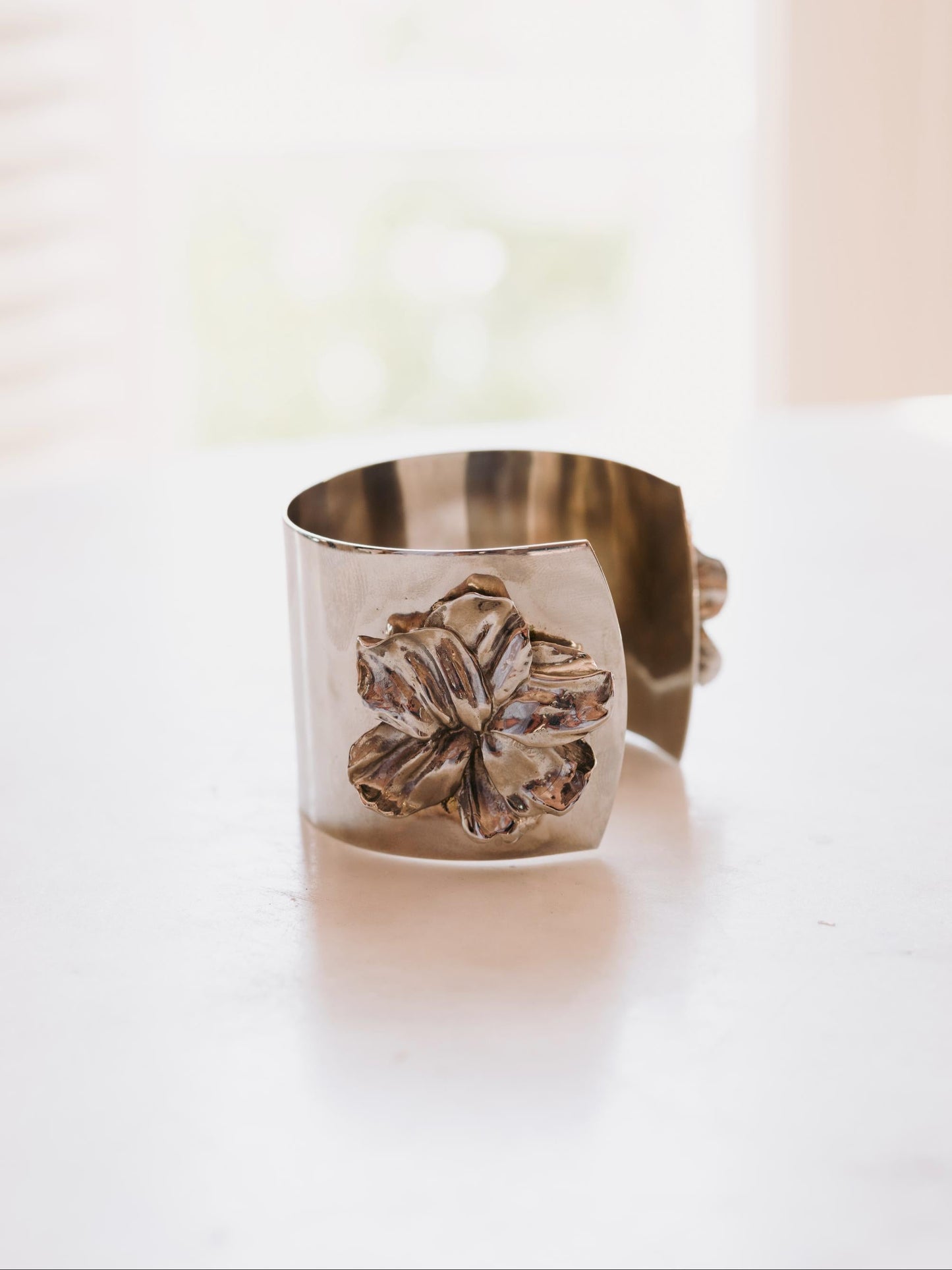 Botanical Double Flower Cuff