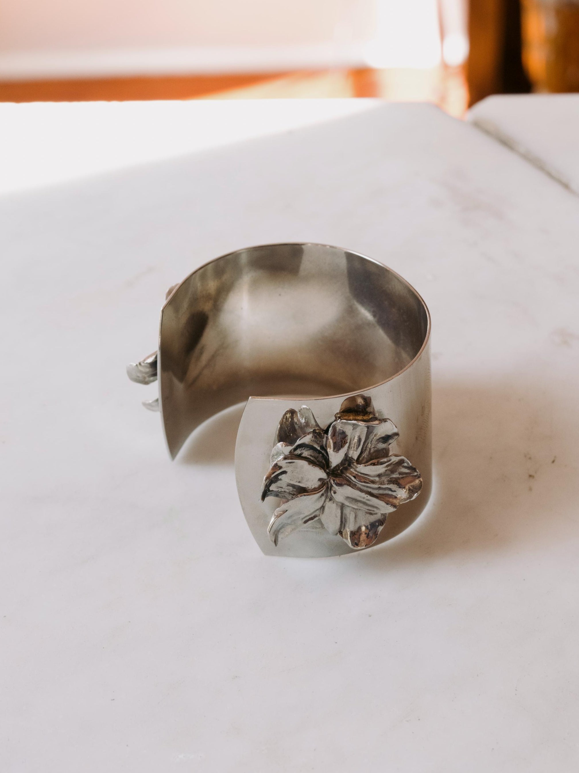 Botanical Double Flower Cuff