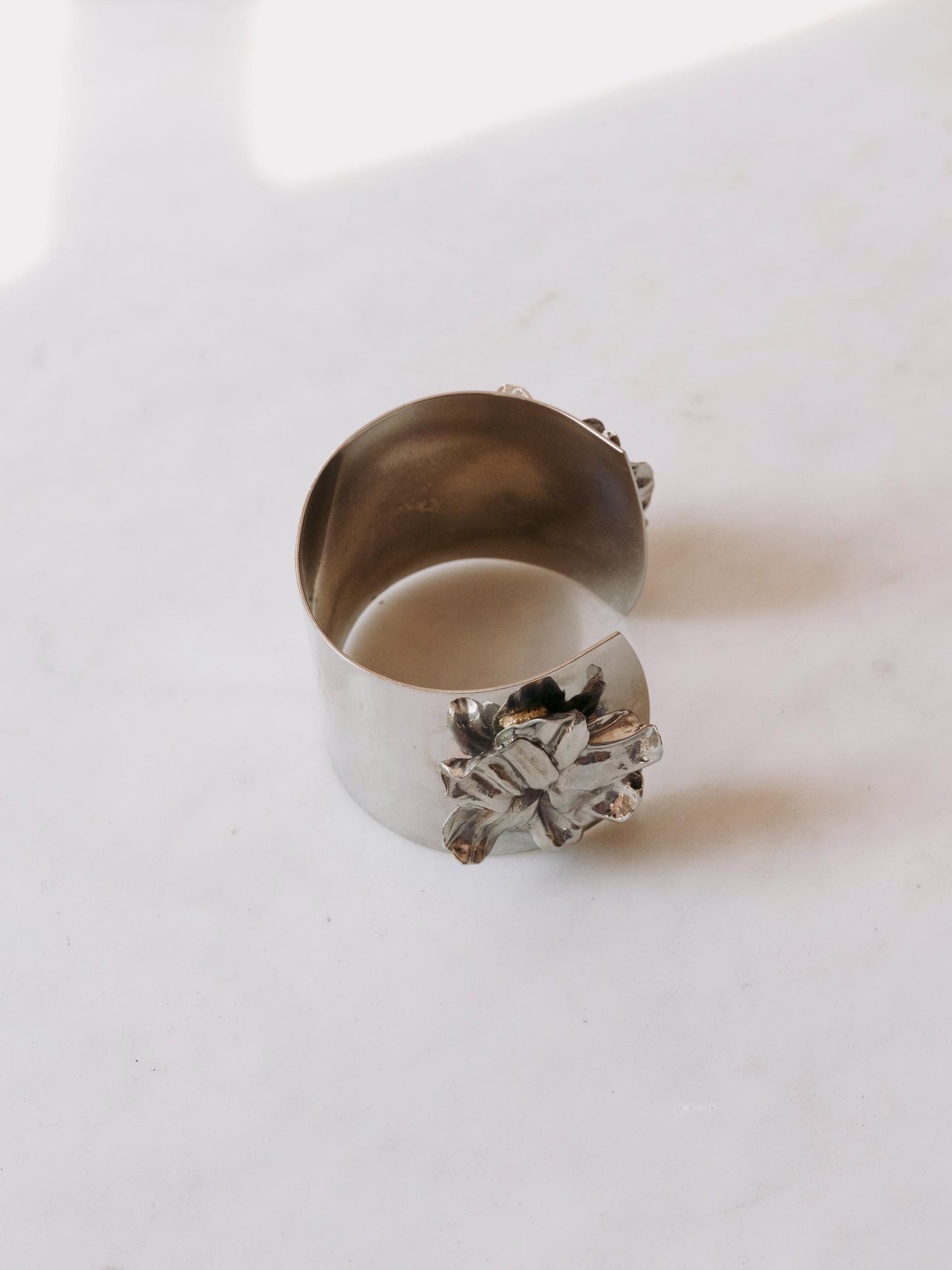 Botanical Double Flower Cuff