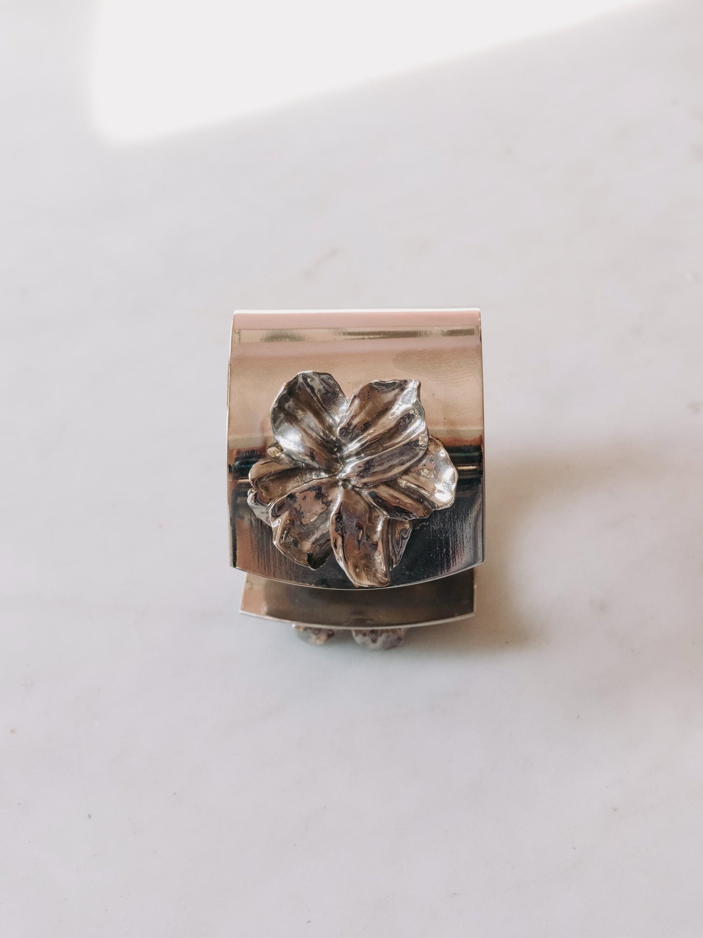 Botanical Double Flower Cuff