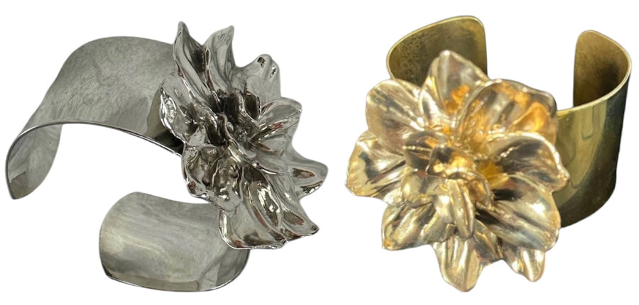 Botanical Single Flower Cuff