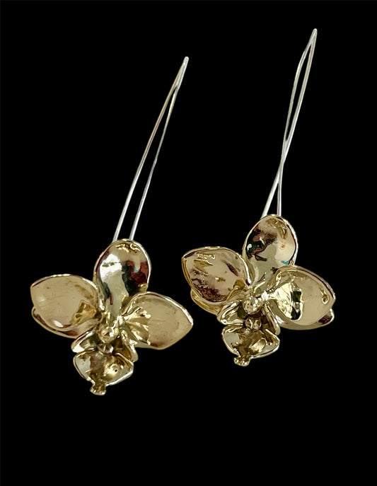 Orchid Drop Earrings